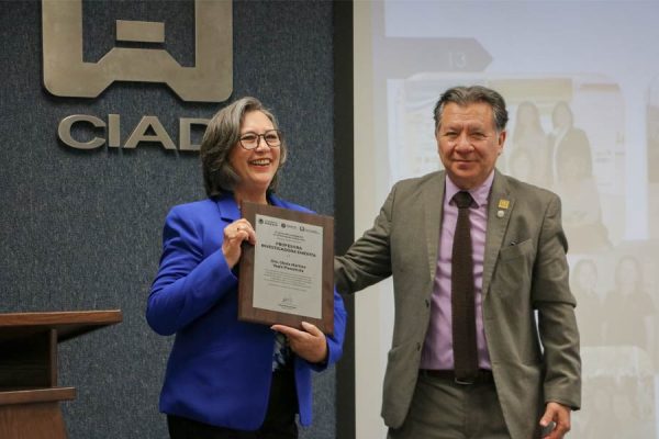 NOMBRAN PROFESORA INVESTIGADORA EMÉRITA A ACADÉMICA DEL CIAD