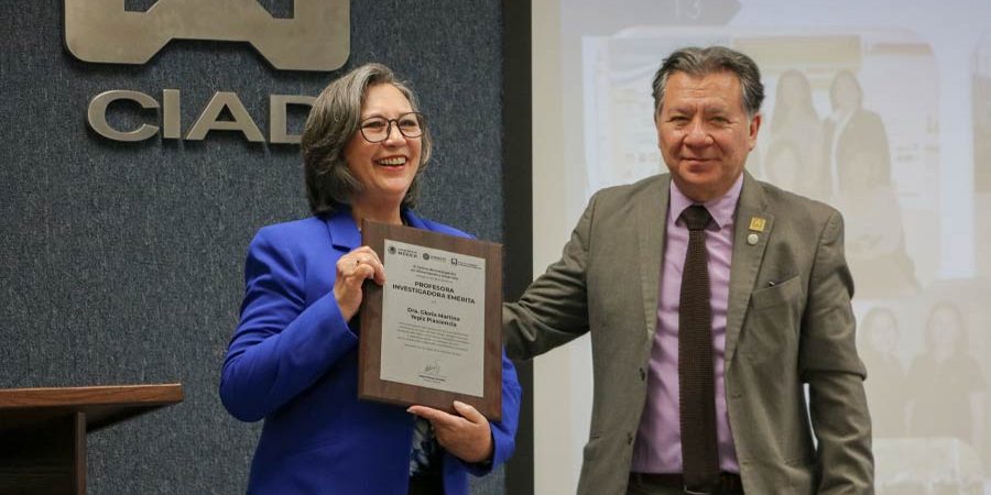 NOMBRAN PROFESORA INVESTIGADORA EMÉRITA A ACADÉMICA DEL CIAD