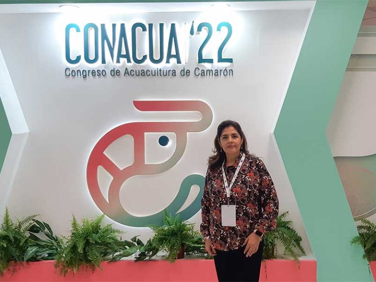ACADÉMICA DEL CIAD PARTICIPÓ EN EL CONGRESO NACIONAL DEL CAMARÓN