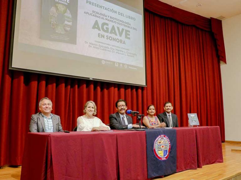 PRESENTAN LIBRO SOBRE MANEJO SOSTENIBLE DEL AGAVE EN SONORA