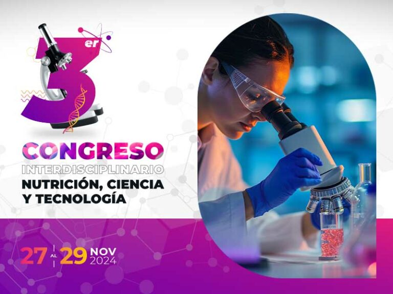 CONVOCAN A PARTICIPAR EN 3° CONGRESO INTERDISCIPLINARIO NUTRICIÓN, CIENCIA Y TECNOLOGÍA