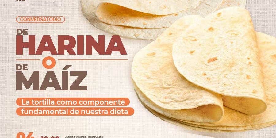 REALIZARÁN CONVERSATORIO SOBRE IMPORTANCIA CULTURAL Y NUTRICIONAL DE LA TORTILLA