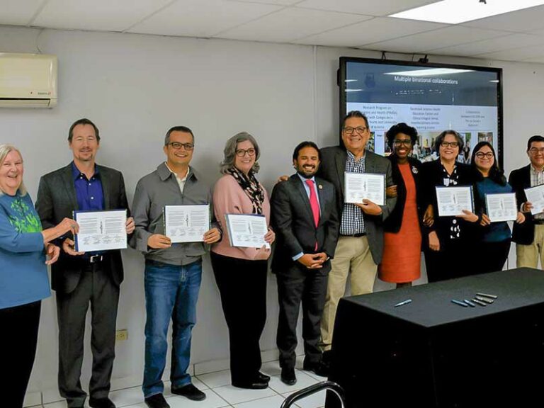 CONSOLIDAN RED BINACIONAL ARIZONA-SONORA PARA COMUNIDADES SALUDABLES